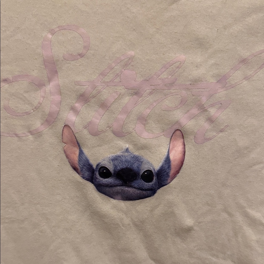 HM Tween Stitch Baby Tee Licensed
